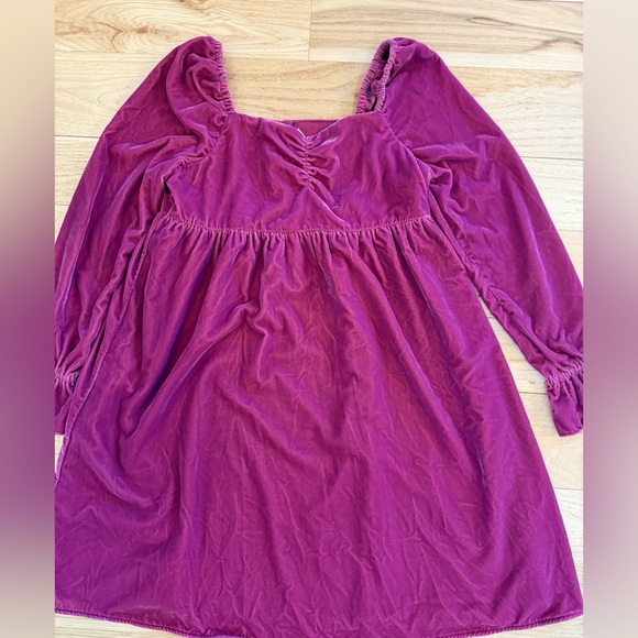 Janie & Jack girls size 16 velvet dress - Picture 2 of 7